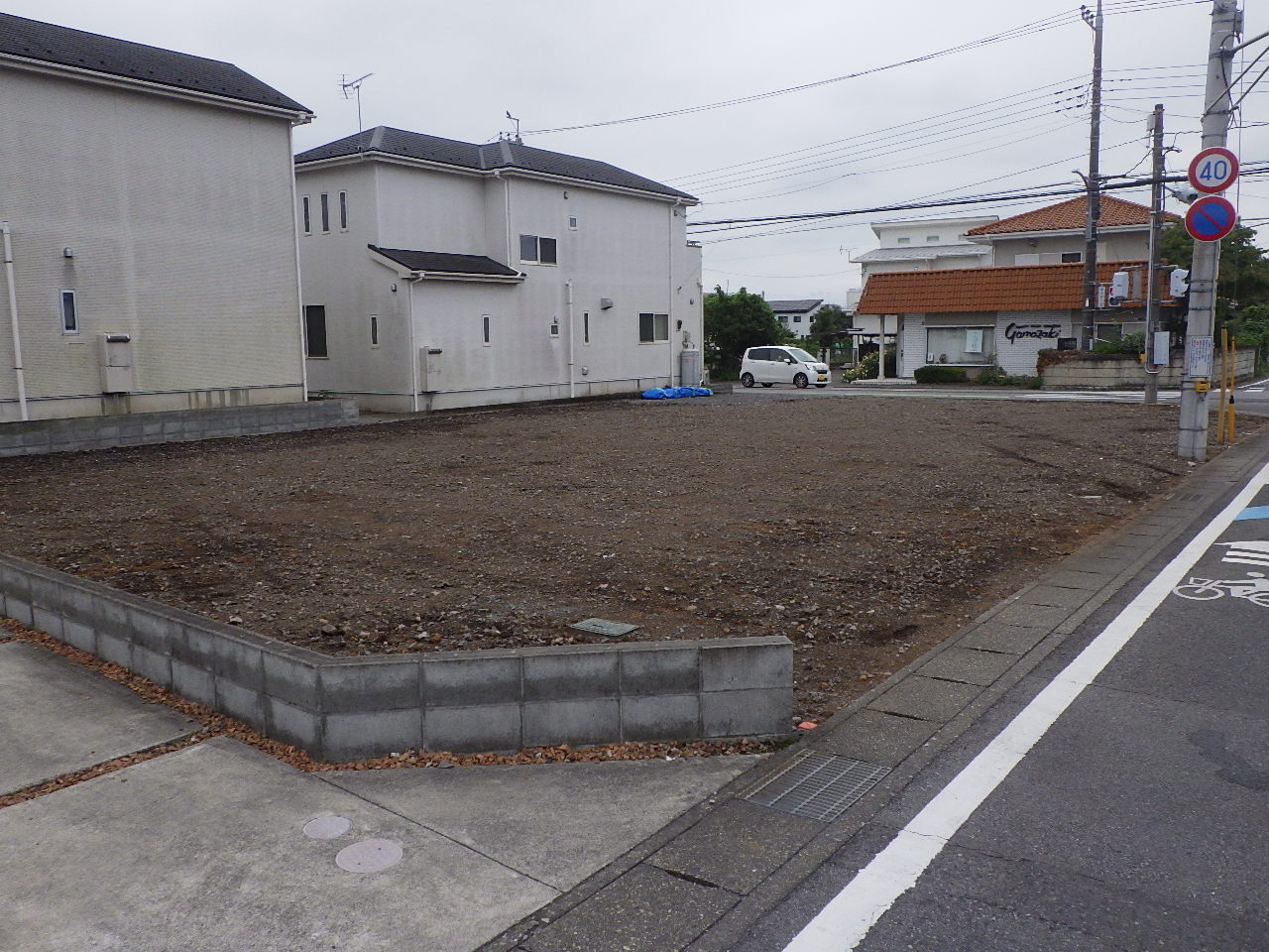 築13年交差点拡幅で移転建物